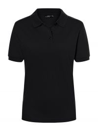 Polohemd Damen in Schwarz